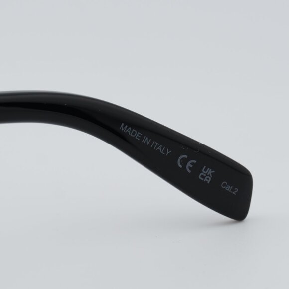Saint Laurent SL174 001 Sunglasses Black Square Frame, Grey Lenses main image 10